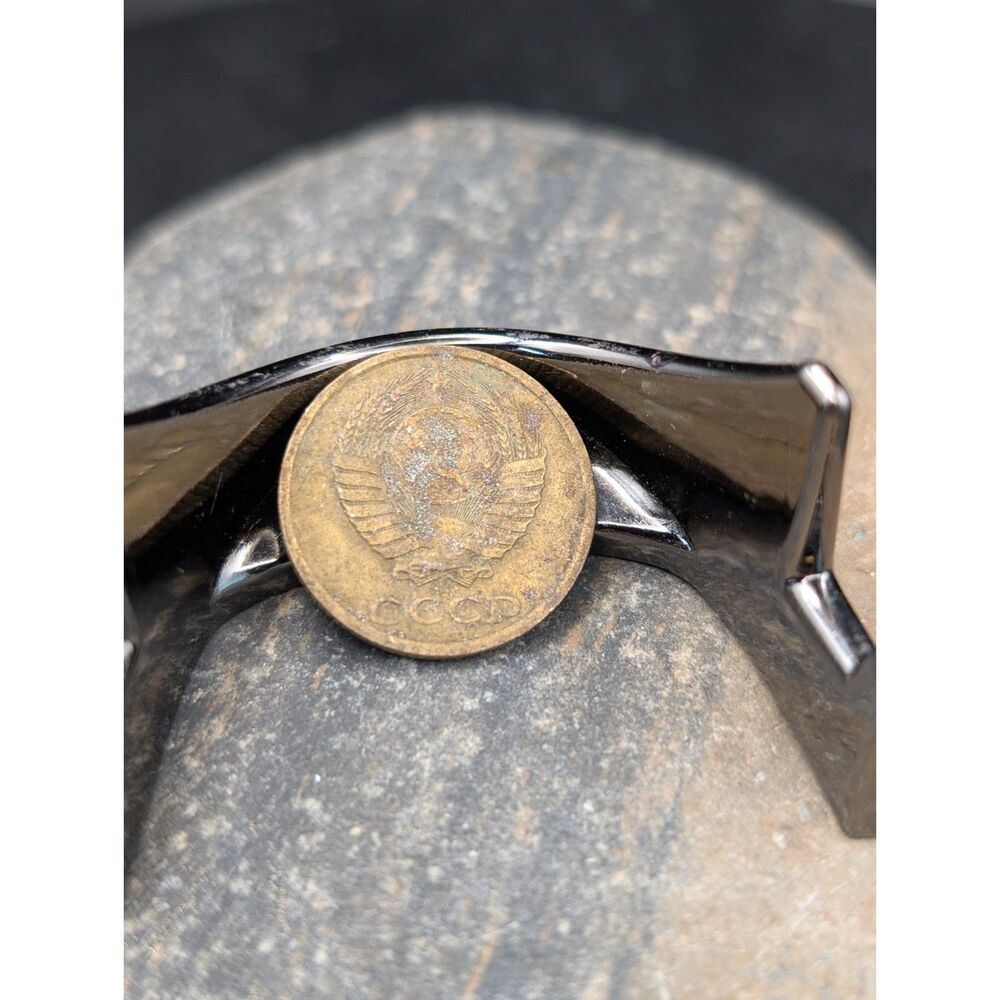 Vintage 1985 USSR 2 Kopecks Brass Coin Soviet Union CCCP Kopek Currency Foreign